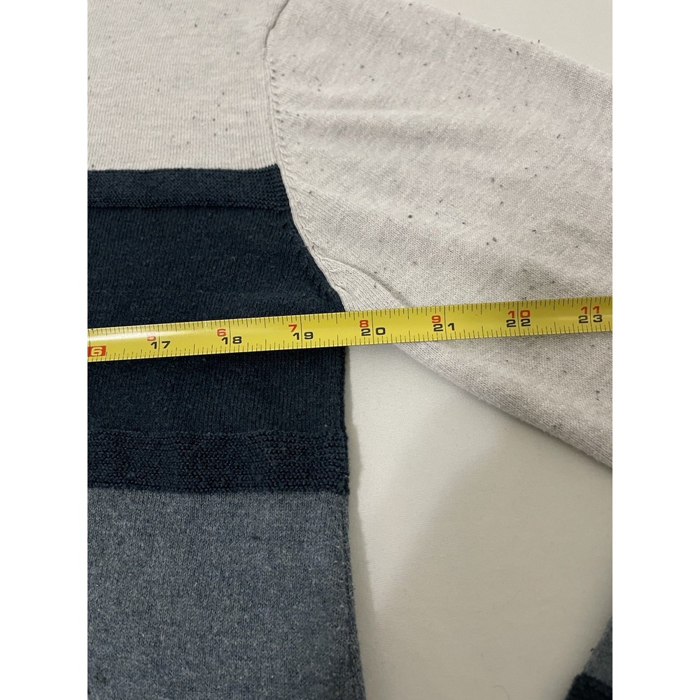 Kuhl Valencia Sweater Women's Medium Blue Striped L/S Casual Pullover - Picture 4 of 7